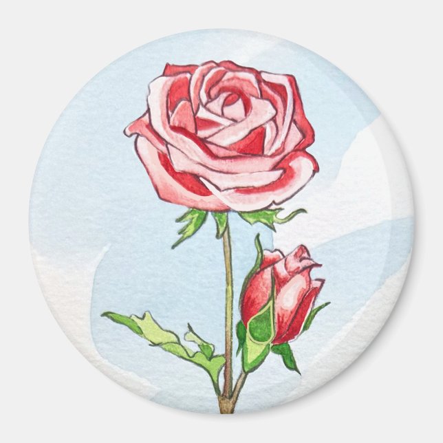 Rose Magnet (Front)