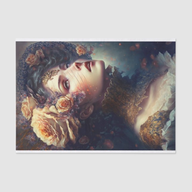 Rose Maiden Tissue Paper (Front)