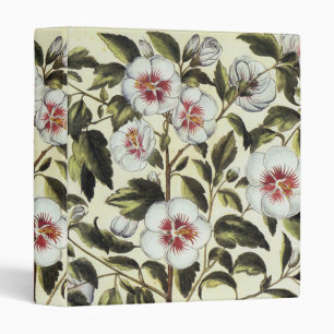 Rose Mallow 3 Ring Binder