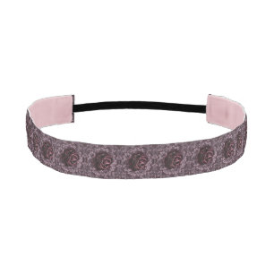 Rose Mandala Athletic Headband
