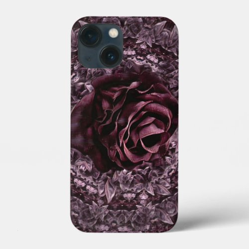 Rose Mandala  iPhone 13 Mini Case
