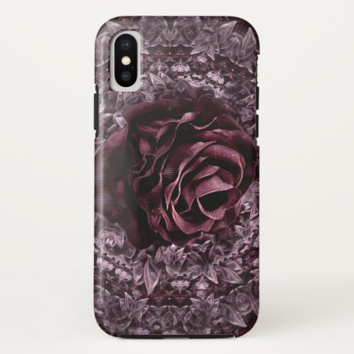 Rose Mandala  iPhone XS Case