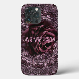Rose Mandala iPhone 13 Pro Case