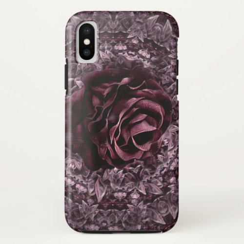 Rose Mandala  iPhone X Case