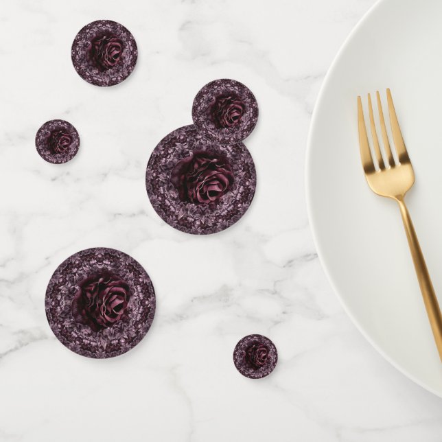 Rose Mandala  Confetti (Group)