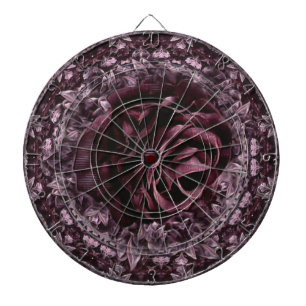 Rose Mandala  Dart Board