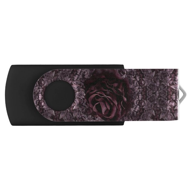 Rose Mandala  Flash Drive (Front)