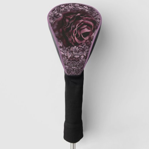 Rose Mandala  Golf Head Cover