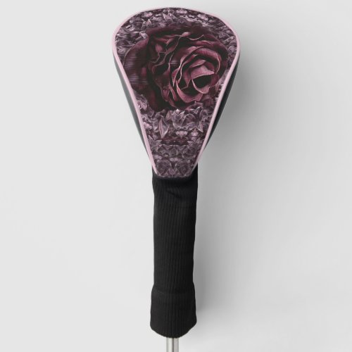 Rose Mandala  Golf Head Cover