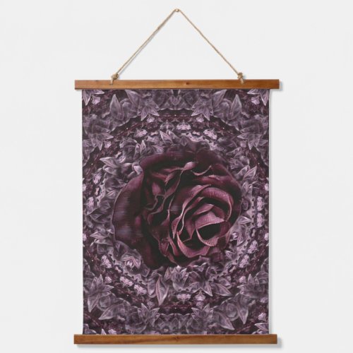 Rose Mandala  Hanging Tapestry