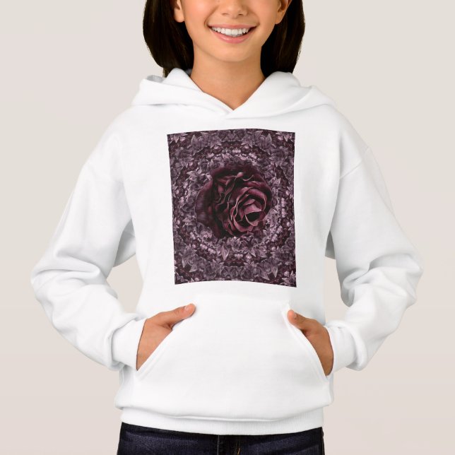 Rose Mandala  Hoodie (Front)