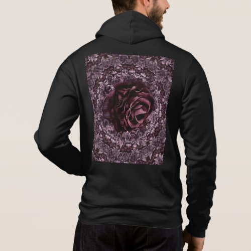 Rose Mandala  Hoodie