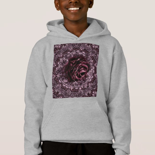 Rose Mandala  Hoodie (Front)
