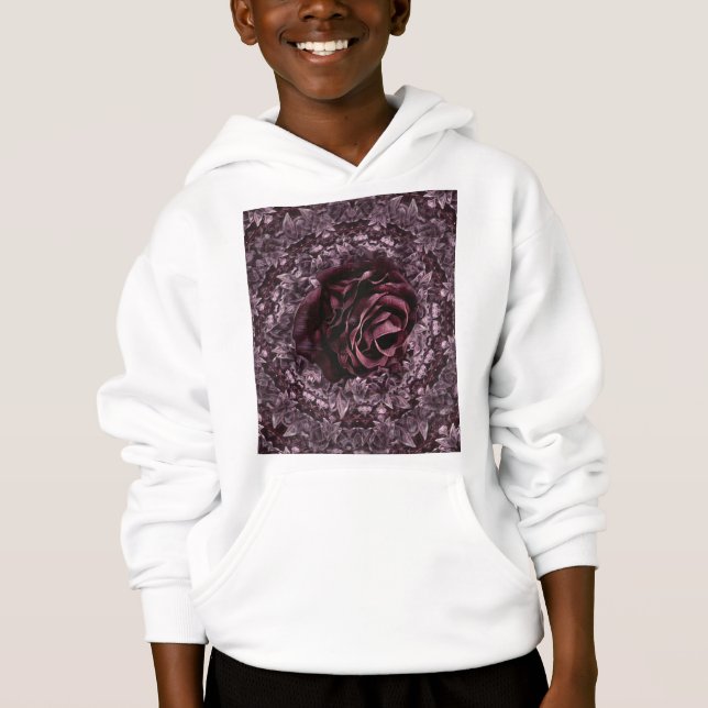 Rose Mandala  Hoodie (Front)