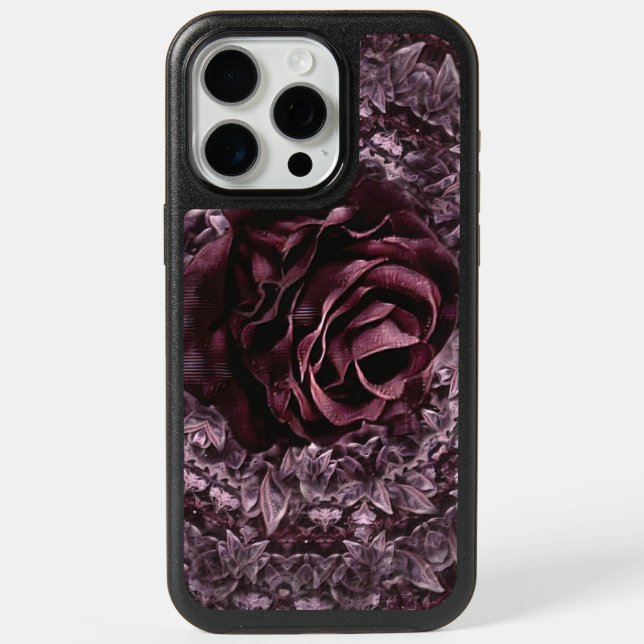 Rose Mandala  iPhone 15 Pro Max Case (Back)