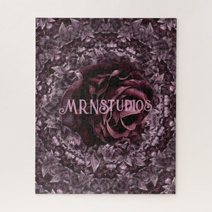 Rose Mandala Jigsaw Puzzle