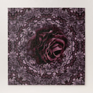 Rose Mandala  Jigsaw Puzzle