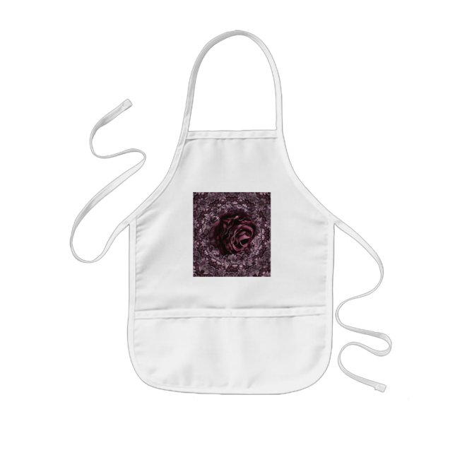 Rose Mandala  Kids' Apron (Front)