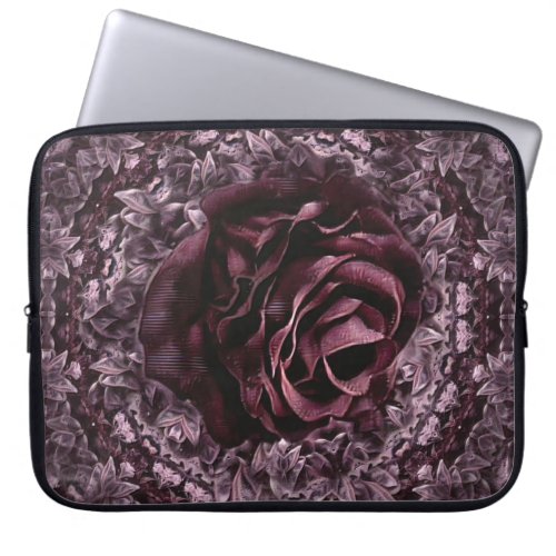Rose Mandala  Laptop Sleeve