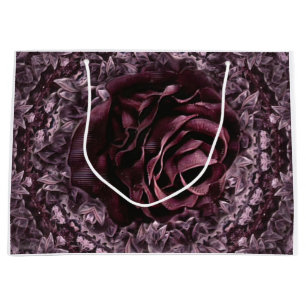 Rose Mandala  Large Gift Bag