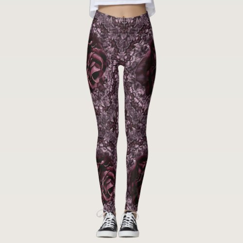 Rose Mandala  Leggings