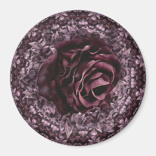 Rose Mandala  Magnet