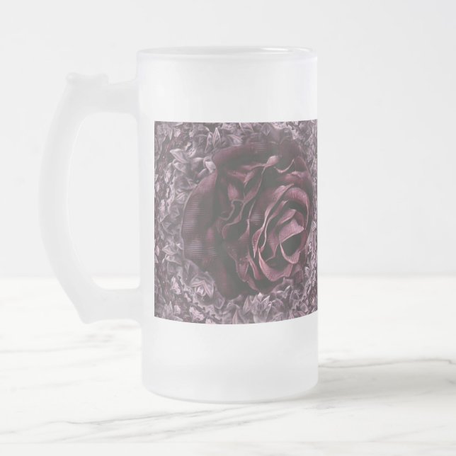 Rose Mandala Mug (Left)
