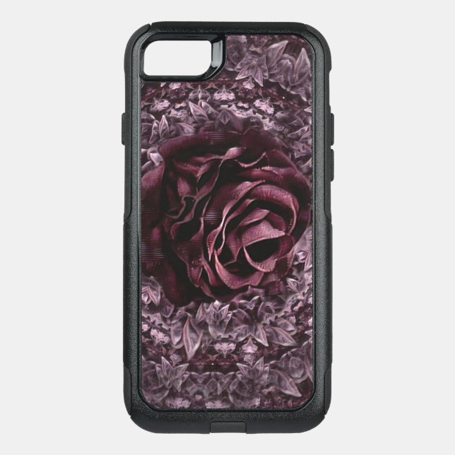 Rose Mandala  Otterbox iPhone Case (Back)