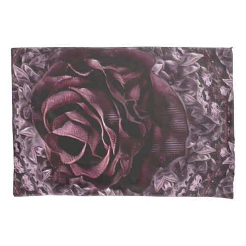 Rose Mandala  Pillow Case