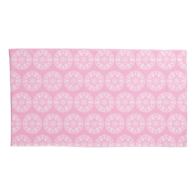 Rose Mandala Pillowcase (Back-Right)