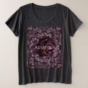 Rose Mandala  Plus Size T-Shirt