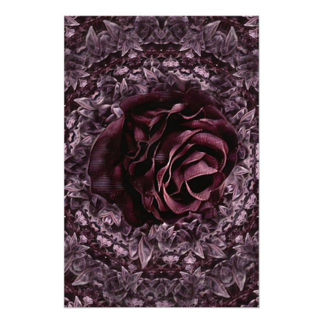 Rose Mandala  Poster (Front)