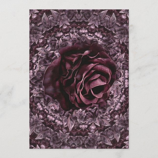 Rose Mandala  Program (Front)