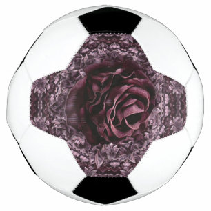 Rose Mandala Soccer Ball