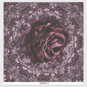Rose Mandala Sticker