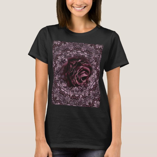 Rose Mandala  T-Shirt (Front)