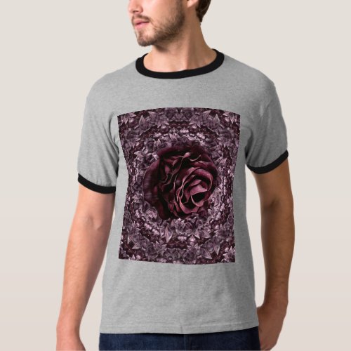 Rose Mandala  T_Shirt