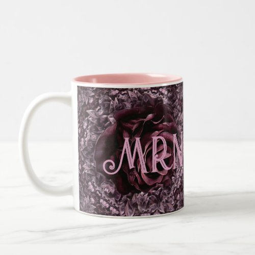 Rose Mandala  Two_Tone Coffee Mug