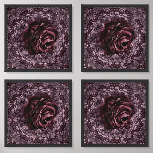 Rose Mandala  Wall Art Sets