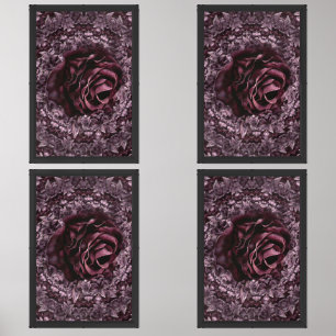 Rose Mandala  Wall Art Sets