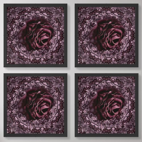 Rose Mandala  Wall Art Sets