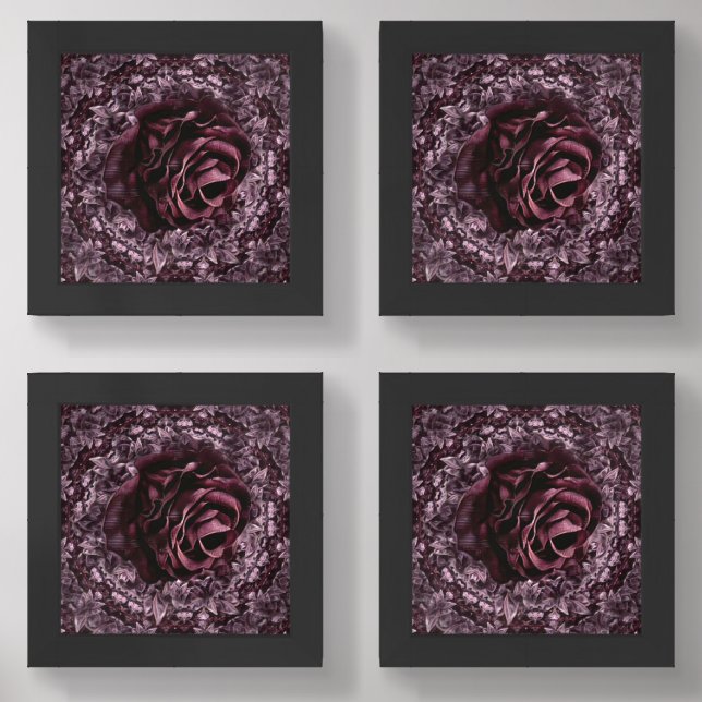 Rose Mandala  Wall Art Sets (Front)