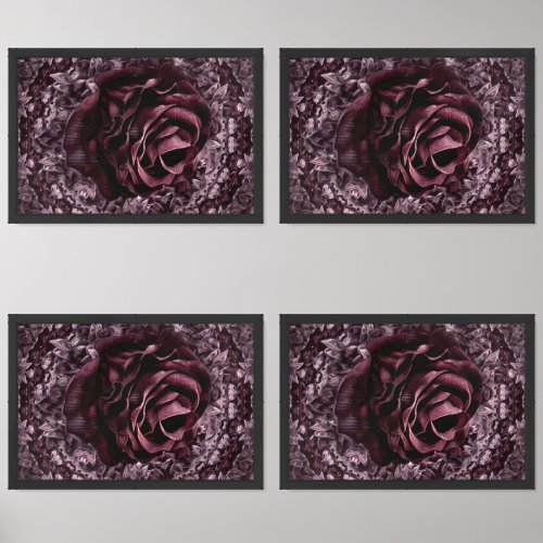 Rose Mandala  Wall Art Sets