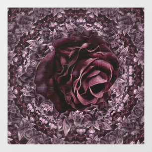 Rose Mandala  Wall Decal