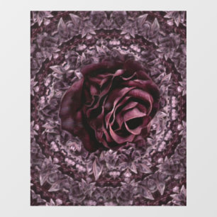 Rose Mandala  Wall Decal