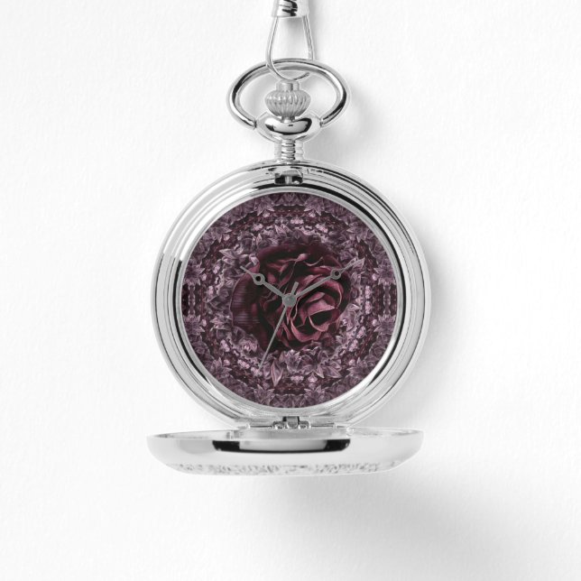 Rose Mandala  Watch (Front)