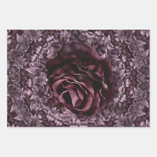 Rose Mandala  Wrapping Paper Sheets