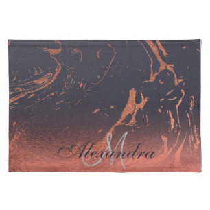 Rose Marble Texture Cloth Placemat