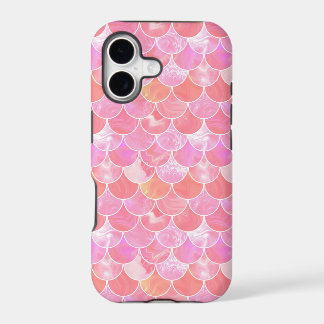 Rose mermaid scales iPhone 17 case