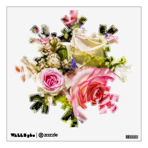 Rose Mix Flower Wall Decal